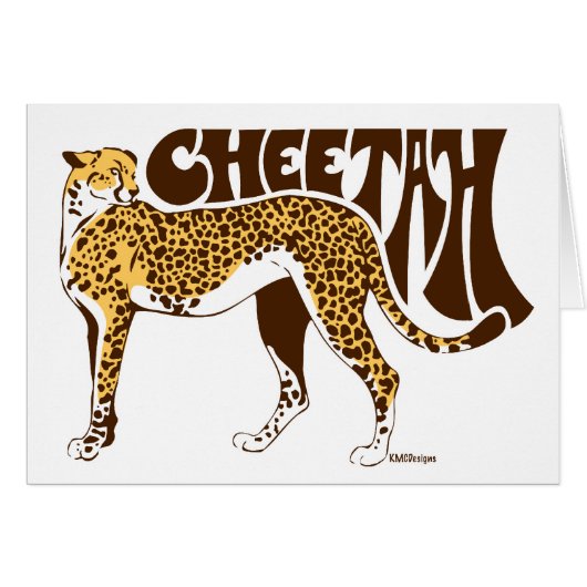 Cheetah Cards (Front Horizontal)
