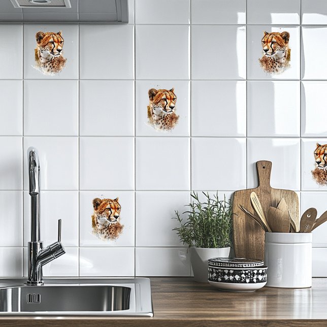 Cheetah  ceramic tile (Creator Uploaded)