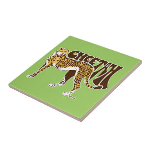 Cheetah Ceramic Tile