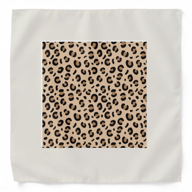 Cheetah Charm  Bandana (Front)