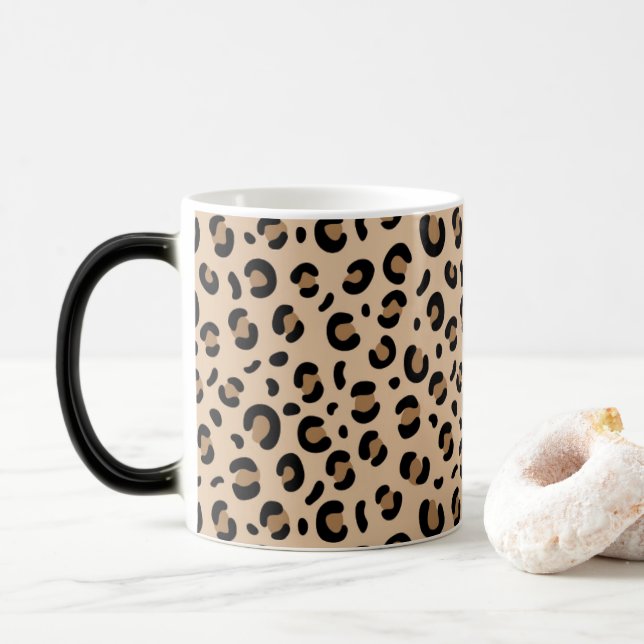 Cheetah Color Morph Mug (With Donut)