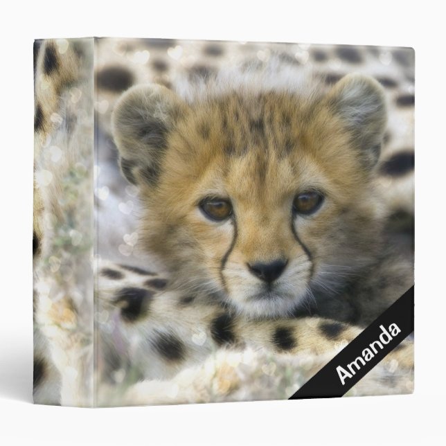 Cheetah Cub Binder (Front/Spine)