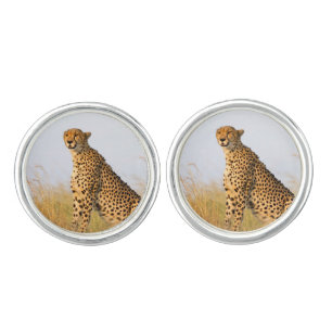 Cheetah Cufflinks