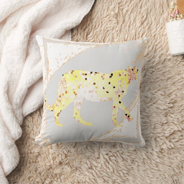 Cheetah Cushion (Blanket)