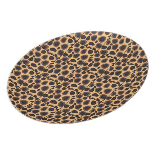 Cheetah Print Plates | Zazzle