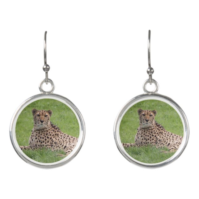 Cheetah earrings (Front)