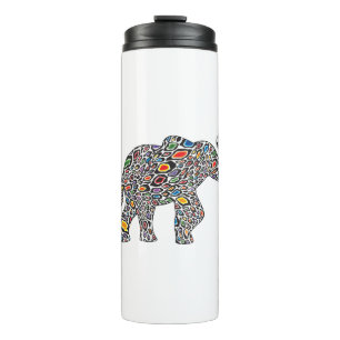 Cheetah-Elephant- Thermal Tumbler