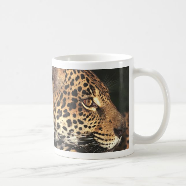 Cheetah Face Coffee Mug (Right)
