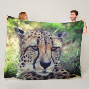 Cheetah  fleece blanket