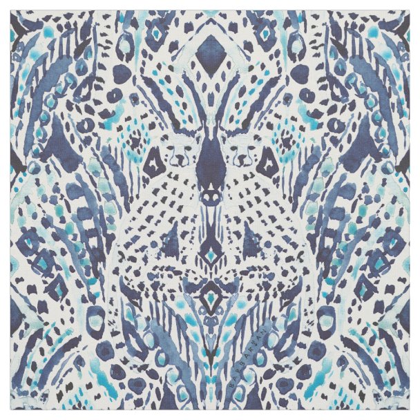 Blue Tribe Ikat Panel Vest