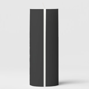 Cheetah Funny Quote Pillar Candle