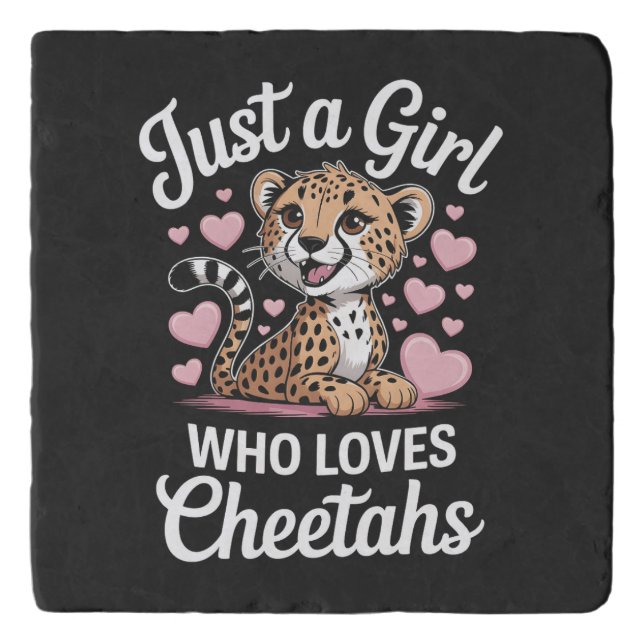 Cheetah Funny Quote  Trivet (Front)