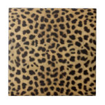 Cheetah Fur Pattern, Cheetah Print Tile at Zazzle
