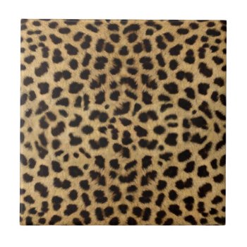 Cheetah Fur Pattern  Cheetah Print Tile by Elegant_Patterns at Zazzle