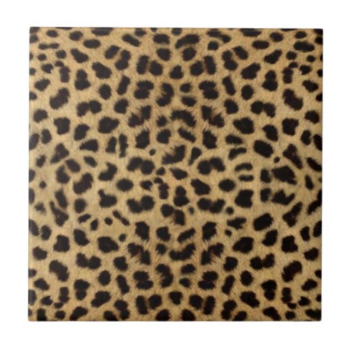 Cheetah Fur Pattern, Cheetah Print Tile | Zazzle