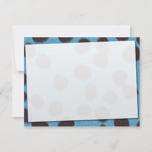 Cheetah fur texture print (Back)