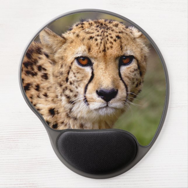 Cheetah Gel Mousemat Mouse Pad (Front)