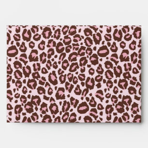 Cheetah Girl A7 Envelope Pink