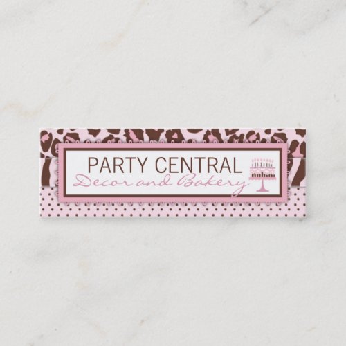 Cheetah Girl Business Card