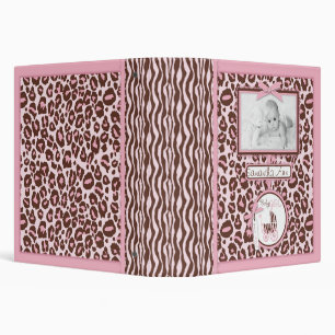Cheetah Girl Photo Album Pink Binder