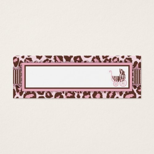 Cheetah Girl Skinny Gift Card Pink A Business Card