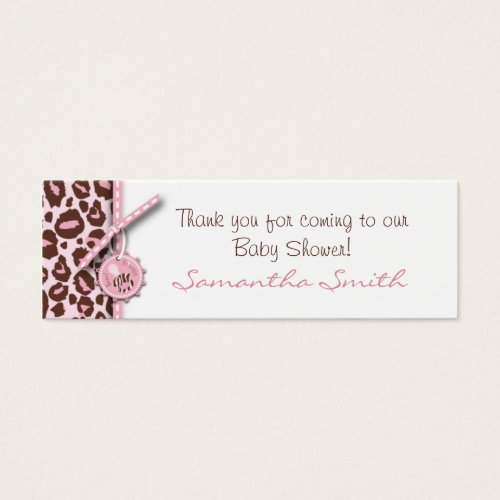 Cheetah Girl Skinny Gift Card Pink B Business Card