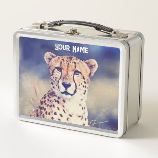 Cheetah Grace Lunch Box – Custom Gift