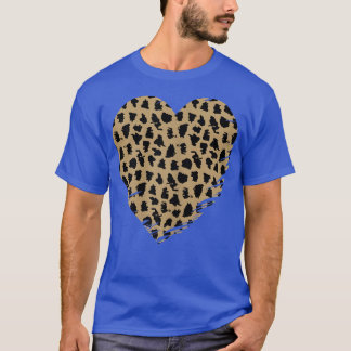 Cheetah Heart Leopard Print T-Shirt
