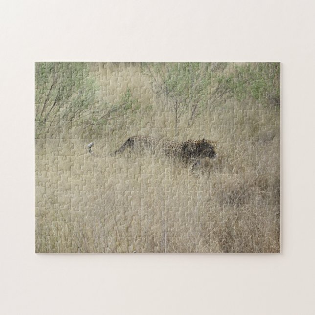 Cheetah in Botswana, Africa Puzzle (Horizontal)