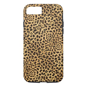 Cheetah Iphone 7 Case by designdivastuff at Zazzle