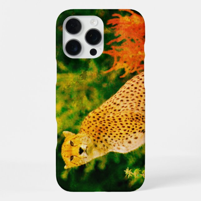 Cheetah Iphone Case (Back)