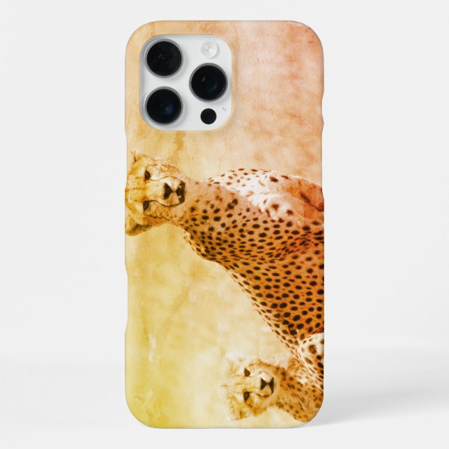 Cheetah Iphone Case (Back)
