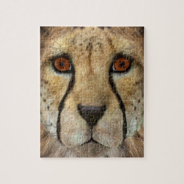 Cheetah Jigsaw Puzzle (Vertical)