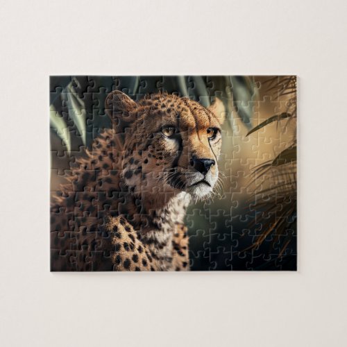 Cheetah Jigsaw Puzzle _ Jungle