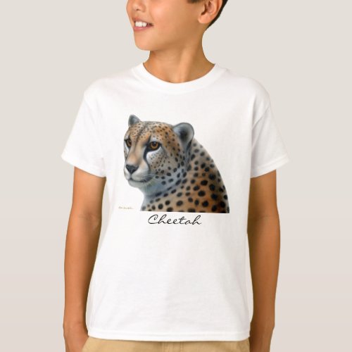 Cheetah Kids T_Shirt