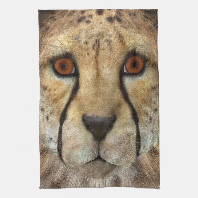 Cheetah Kitchen Towel (Vertical)