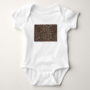 cheetah leopard print baby bodysuit