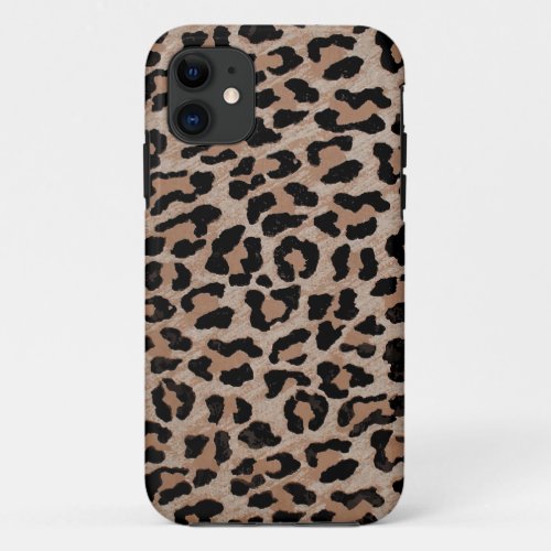 cheetah leopard print iPhone 11 case