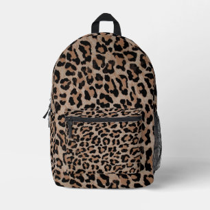 cheetah leopard print  printed backpack