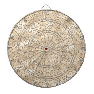Cheetah Leopard Skin Print Pattern Animal Dart Board