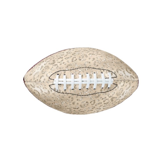 Cheetah Leopard Skin Print Pattern Animal Football (Front)
