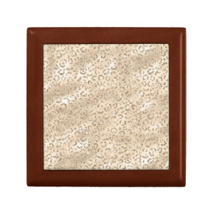 Cheetah Leopard Skin Print Pattern Animal Gift Box