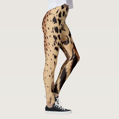 Cheetah Leopard Zebra  Tiger Animal Print Leggings