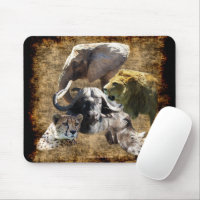 Cheetah Mouse pad Mousepad Beige Office Decor for Women Men Desk