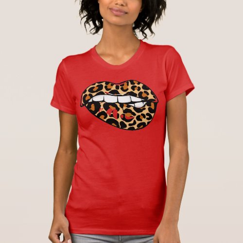 Cheetah Lips T_Shirt