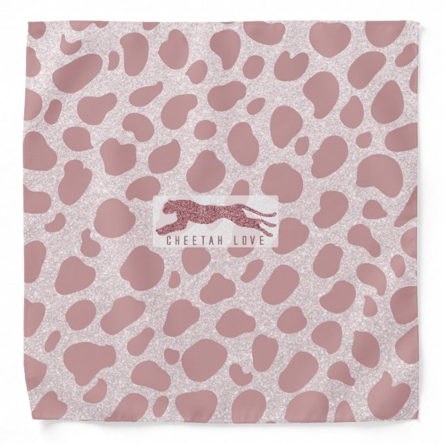 Cheetah Love  Bandana (Front)