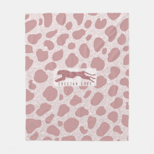 Cheetah Love Fleece Blanket