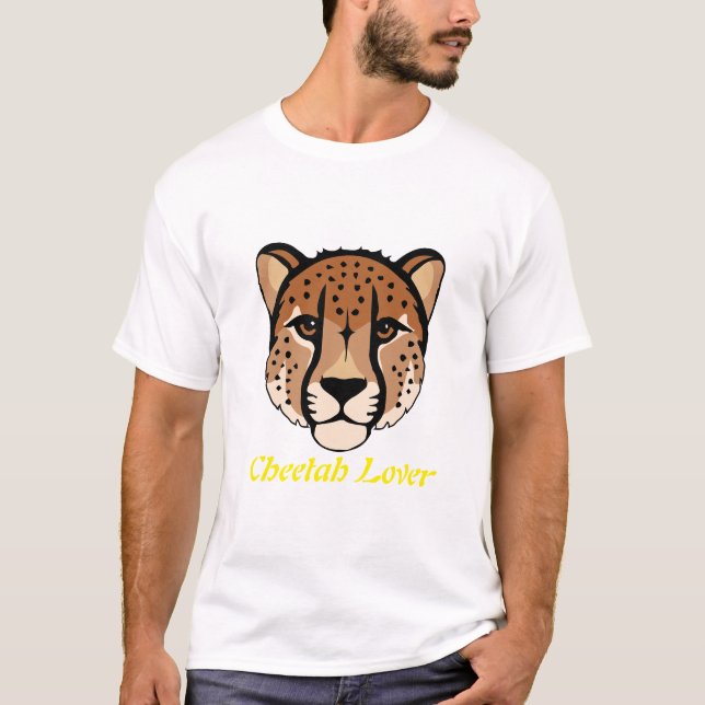 Cheetah Lover – Conservation Support Tee (Front)