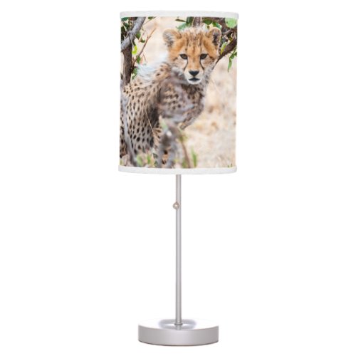 Cheetah Maasai Mara National Reserve Table Lamp