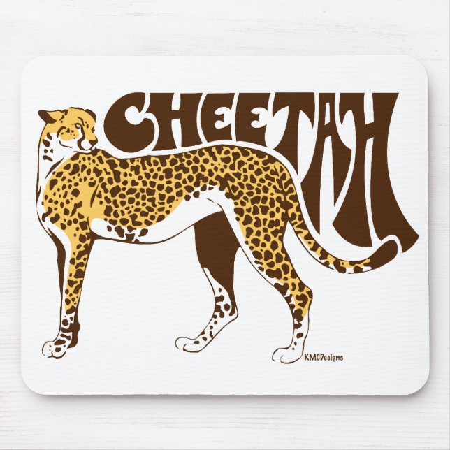Cheetah Mouse Pad (Front)